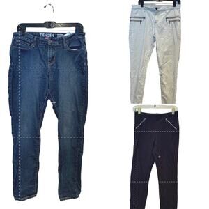 Levis Denizen Soho H&M Size 8 Leggings Modern Skinny Jeans Pants Bottoms Lot